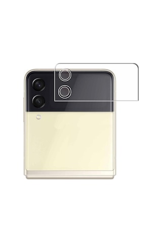 Microcase Samsung Uyumlu Galaxy Z Flip 3 Kamera Camı Lens Koruyucu Cam