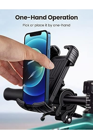 Bisiklet Telefon Montaj Motosiklet Telefon Tutucu Bisiklet Dağ Motosiklet Gidon Standı 13 Pro Max 12 11 Xs Xr 8+ 7 6, Galaxy S22 S21 S20 A71 A51 Piksel İle Uyumlu