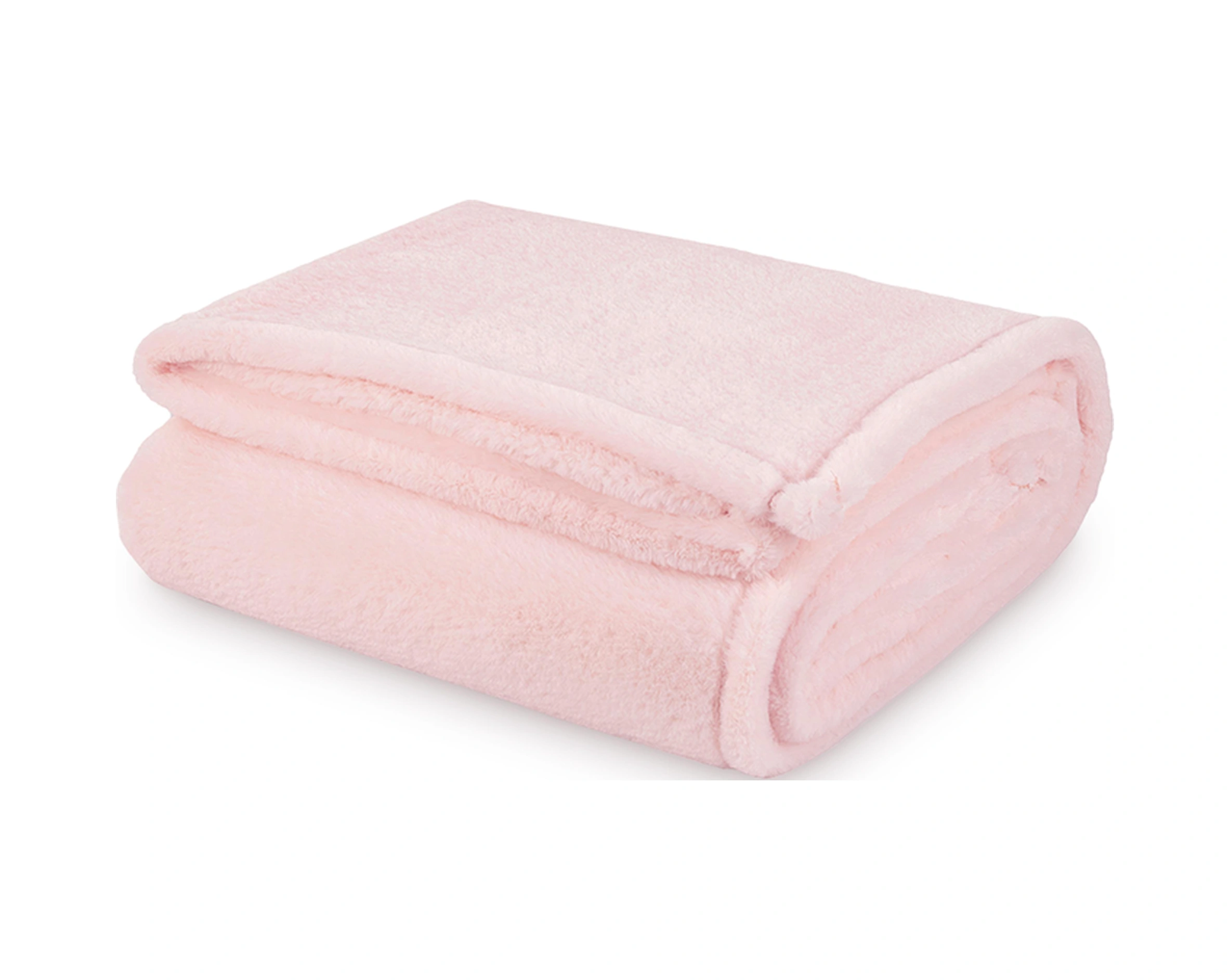 Pufina 200x220 Çift Kişilik Tavşan Tüyü Battaniye Pudra