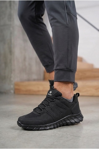 Vojo Aspendos Ultra Hafif Taban Erkek Sneaker Spor Ayakkabı 267800001903 185 Black Siyah