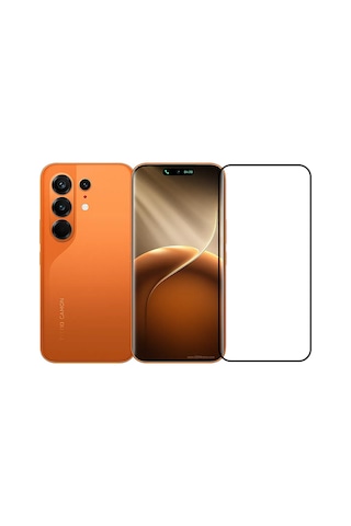Microcase Tekno Camon 50 Ultra İle Uyumlu Tam Kaplayan Çerçeveli Tempered Ekran Koruyucu -al3276
