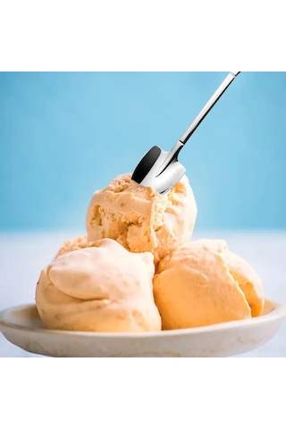 Neevoyu 12'li Çelik Kahve Kaşığı Seti - Ev Ofis Restoran Kullanıma Uygun, Dayanıklı Ergonomik Tasarım, Çok Amaçlı Kullanım Gümüş