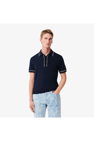 Lacoste Ph8184-166 Erkek Polo Tişört Lacivert
