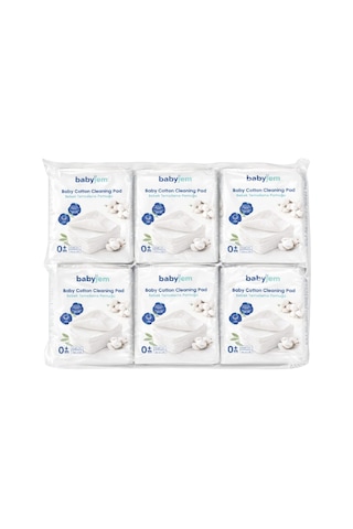 Babyjem Ultra Hassas Bebek Temizleme Pamuğu 6'lı Fırsat Paketi (360 Adet)