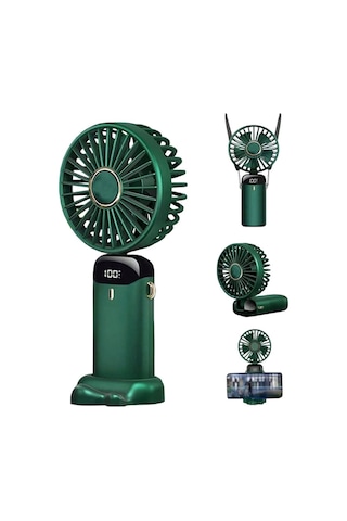 Powermaster Pm-25103 Yeşil Kokulu Oynar Başlıklı Taşınabilir Fan Vantilatör
