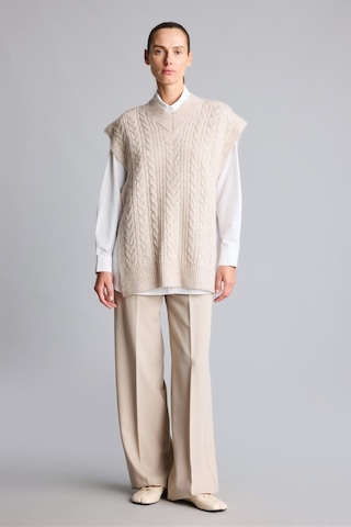 Defacto Relaxed Fit V Yaka Saç Örgü Triko Yelek I3042ax26wnbg649 Bej-bg649