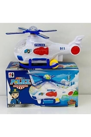 777-27 Pilli Sesli Işıklı Helikopter - Dln