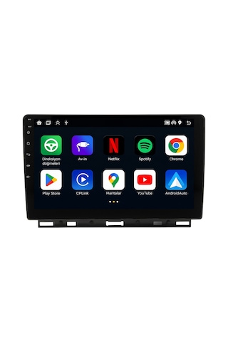 Renault Captur 2020-2023 Android Multimedya Carplay Android Auto Navigasyon Kameralı 4gb Ram 64gb 9"