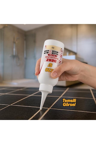 Hazır Derz Dolgu Fayans Seramik Mermer Yer Duvar İçin Tamir Derz Yenileme Dolgusu 220 Gr Bej Renk