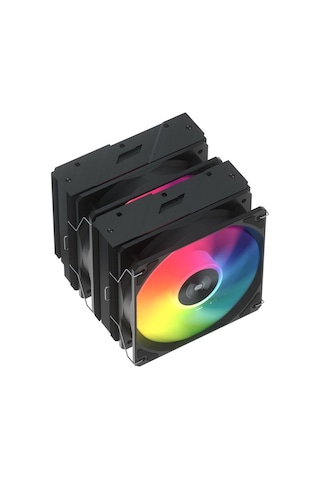 Fsp Mp7-ba 2x120mm Argb Fanlı Lga1700/1851/am5 Siyah İşlemci Soğutucu