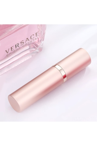 Wezone Gümüş Renkli 5ml Mat Koku Fişeği - Alttan Doldurulabilir, Taşınabilir, Tekrarlı Kullanım - Hediyelik Mini Boş Şişe