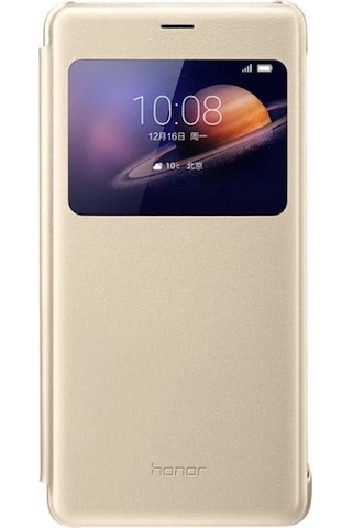 Huawei Honor V8 Smart View Pc Pu Kapaklı Kılıf Siyah