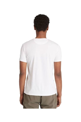 Timberland Erkek T-shirt Ss Dun-river Crew T Tb0a2bpr1001 Beyaz
