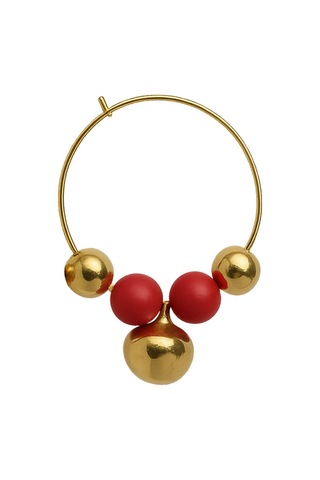 12 Adet Dekoratif Gold Mini Çanlı Yılbaşı Kadeh Süsü 3 Cm - Yılbaşı Kadeh Bileziği