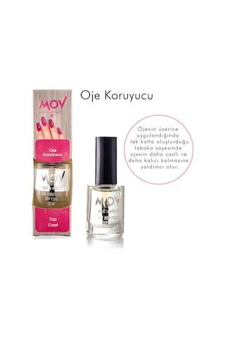 Mov Oje Koruyucu Top Coat 12 Ml