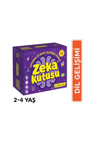 Yükselen Zeka Zeka Kutusu 2-4 Yaş Aktivite Ve Eğitici Oyuncak, Ogrencezekakutusu
