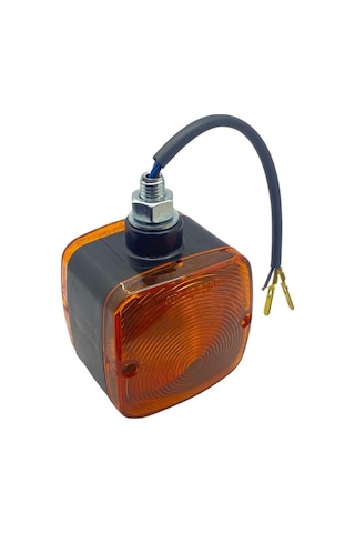 Sinyal Lambası Sarı-sarı Çift Taraflı 80 80 Mm Komatsu Forklift