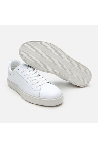 Hotiç Erkek Deri Beyaz Günlük Ayakkabı 02ayh302910a900 Beyaz-whıte Beyaz
