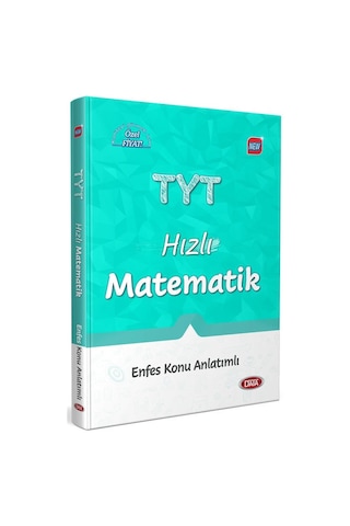 Data Yayınları Enfes Serisi Tyt Ayt Sayısal Konu Anlatım Set