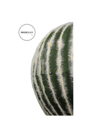 Yapay Barrel Kaktüs 45 Cm Saksısız Yeşil