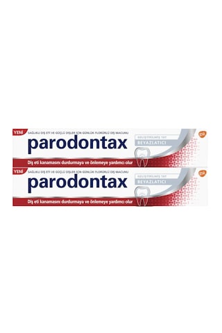Parodontax Beyazlatıcı Diş Macunu 2 x 75 ML