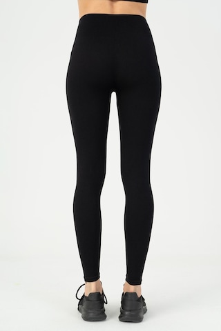 Maraton Active Slimfit Kadın Koşu Siyah Tayt 812095 SiYAH