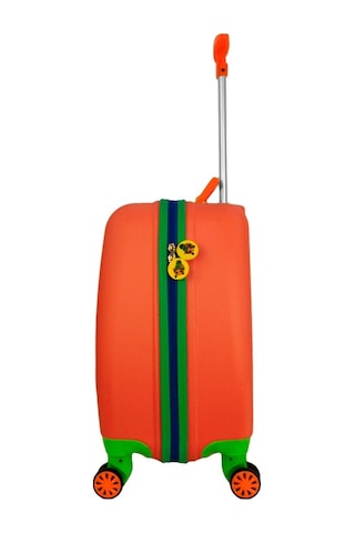 Wexta Wx-412 Şapkalı Kız Çocuk Valizi Turuncu