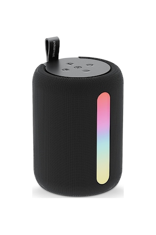 Polosmart Pbs228 Işıklı Taşınabilir Kablosuz Bluetooth Speaker Hoparlör 1200 Mah Siyah
