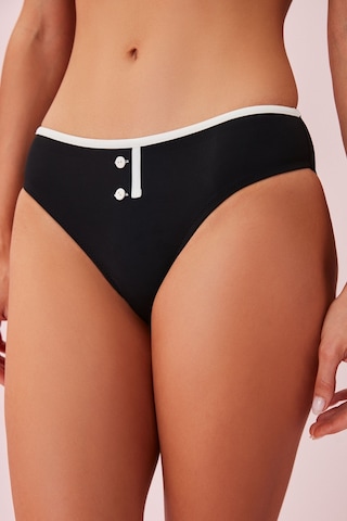 Suwen Retro Bikini Alt Sb24750847 Siyah