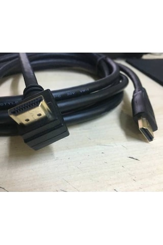 3 Metre Hdmi L Kablo 90 Derece Hdmi Dirsek Hdmi Kaliteli