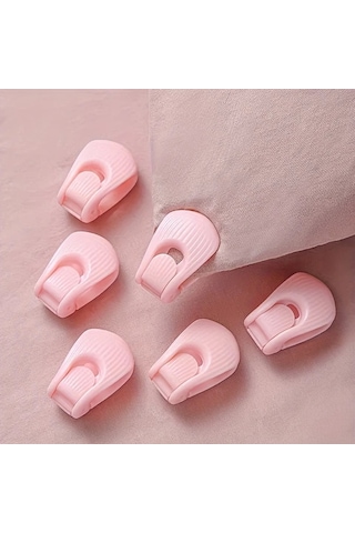 Willowhaven Pembe 6lı Yatak Pike Klipsi Kaymaz Tutucu Ve Ayarlanabilir