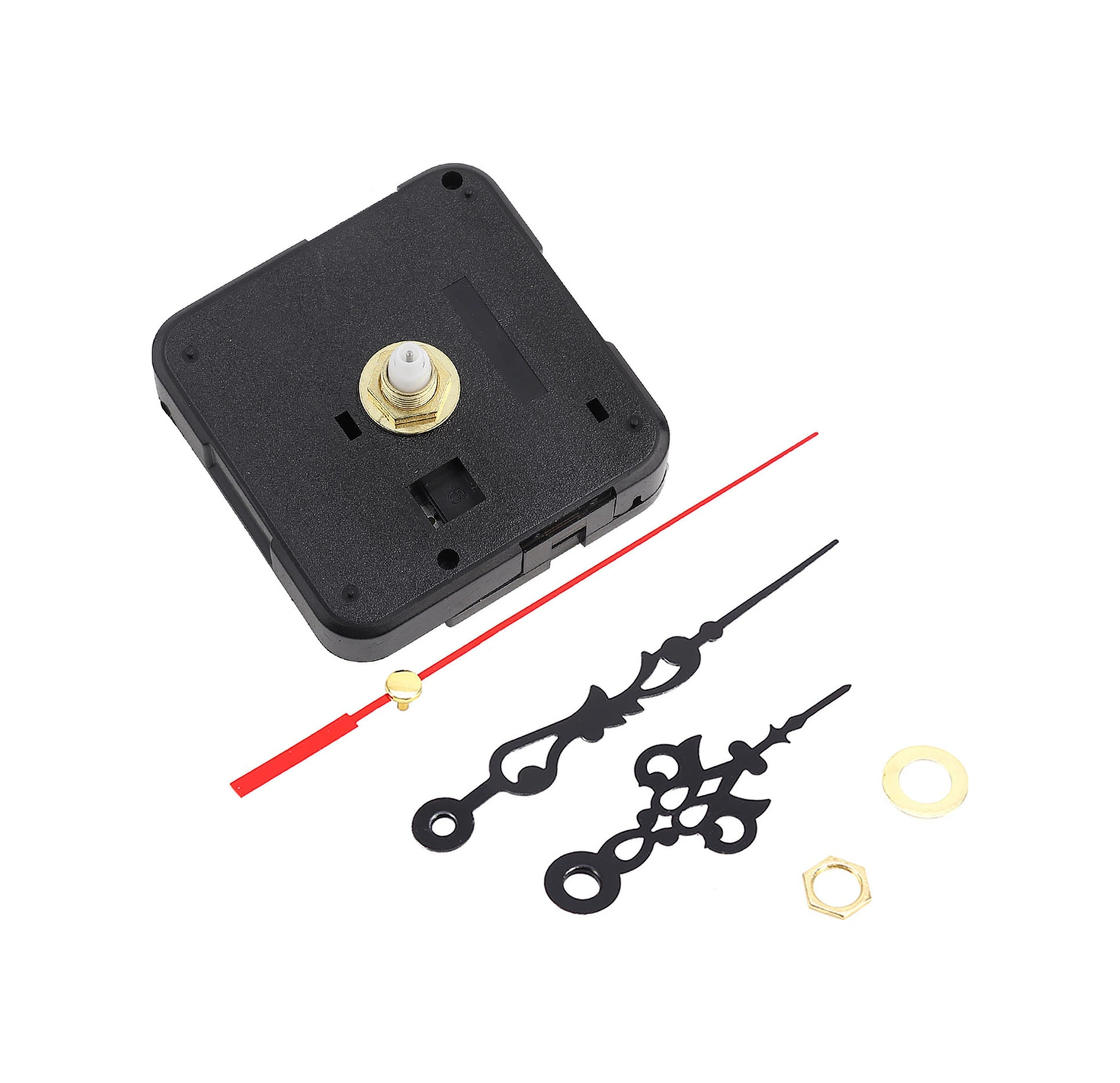 Hangfox Yüksek Kaliteli Saat Hareketi - Tamir Ve Değiştirme İçin Kolay Kurulum, 1.5v Aa Pil İle Çalışır 55x55x16mm