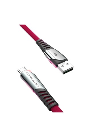Konfulon Dc16 Micro Usb Kablo 1m 2.4a - Kırmızı -