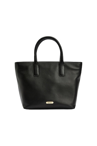 Barbour Birch Deri Kol Çantası Bk11 Black Siyah