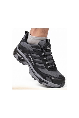 Ispartalılar 2408 Ortopedik Taban Kışlık Erkek Ayakkabı Outdoor Erkek Ayakkabı Suya Dayanıklı Füme