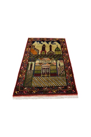Zehra Abla Halı El Dokuması Sultan Selim Konya Mevlana Yün Halı 5734 Renkli