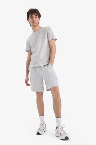 Defacto Beli Bağcıklı Dar Paça Şort E5843ax25smgr184 Gri