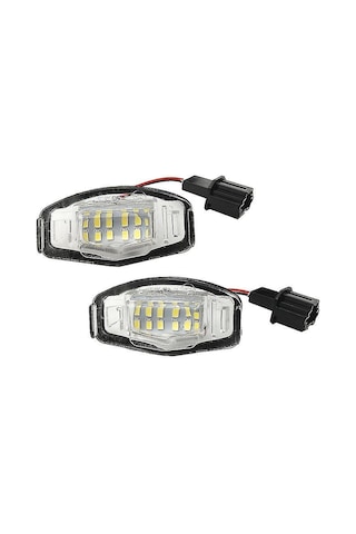 Samdoo Honda Civic Ve Accord İçin 2'li Smd Led Plaka Aydınlatma Seti, Canbus Kontrollü, Kolay Montaj