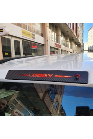 Dacia Lodgy Karbon Arka Fren Stop Lambası Sticker