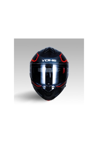 Yohe 935SV Çift Vizör Çene Açılır Motosiklet Kaskı Parlak Turuncu