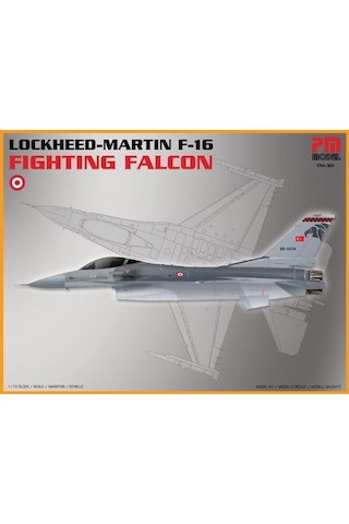 Lockheed Martin F-16 Fighting Falcon Pm Model Demonte Plastik Uçak Maket Kiti