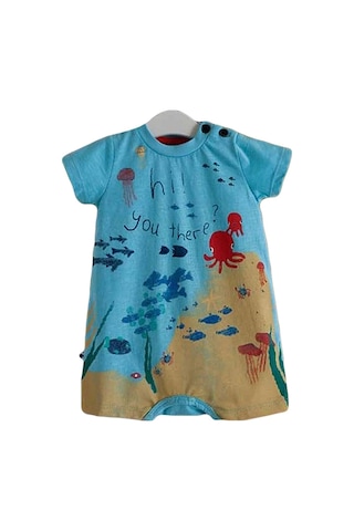 Caramell Bebek Tulumu - Te4950 Aquarium - Mint Gri