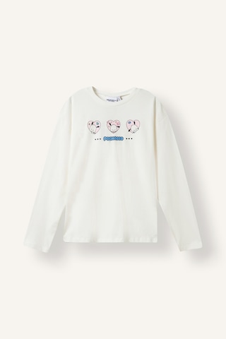 Defacto Pochacco Baskılı Uzun Kollu 2li Pijama Takımı Kız Çocuk I5385a826auer105 Ekru-er105