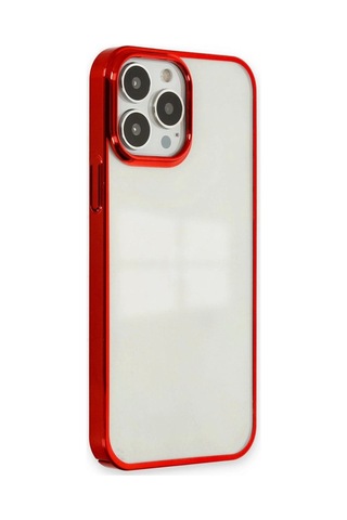 Apple iPhone Uyumlu 13 Pro Kılıf Element Silikon - Kırmızı Çok Renkli