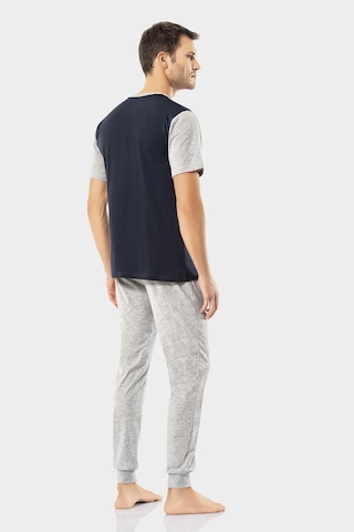 Erdem Lacivert Erkek Yazlık Pijama Takımı 2023-04 Lacivert