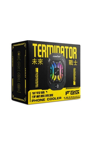 Subzero Hd10 Telefon Buz Soğutucu Fan Isı Gösterge Led Beyaz