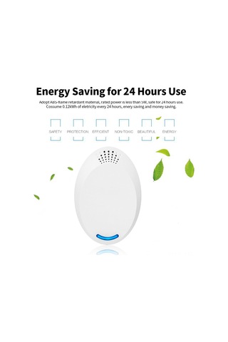 Leezsing "2'li Paket Ultrasonik Böcek Ve Fare Kovucu - 861 M² Etkili, Gece Lambalı, Ev Ve Ofis İçin"