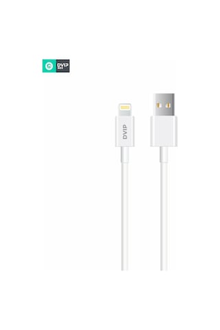 Dvıp L33 6a 120w Usba To Lightning Hızlı Şarj Kablosu 1m Beyaz