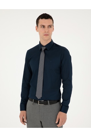 Pierre Cardin Erkek Lacivert Gömlek Basic 50286102-vr033 Lacivert