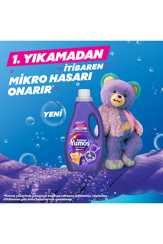 Sıvı Bakım Deterjanı Yoğun Terapi Tüm Renkliler 30 Yıkama 1500ml X2